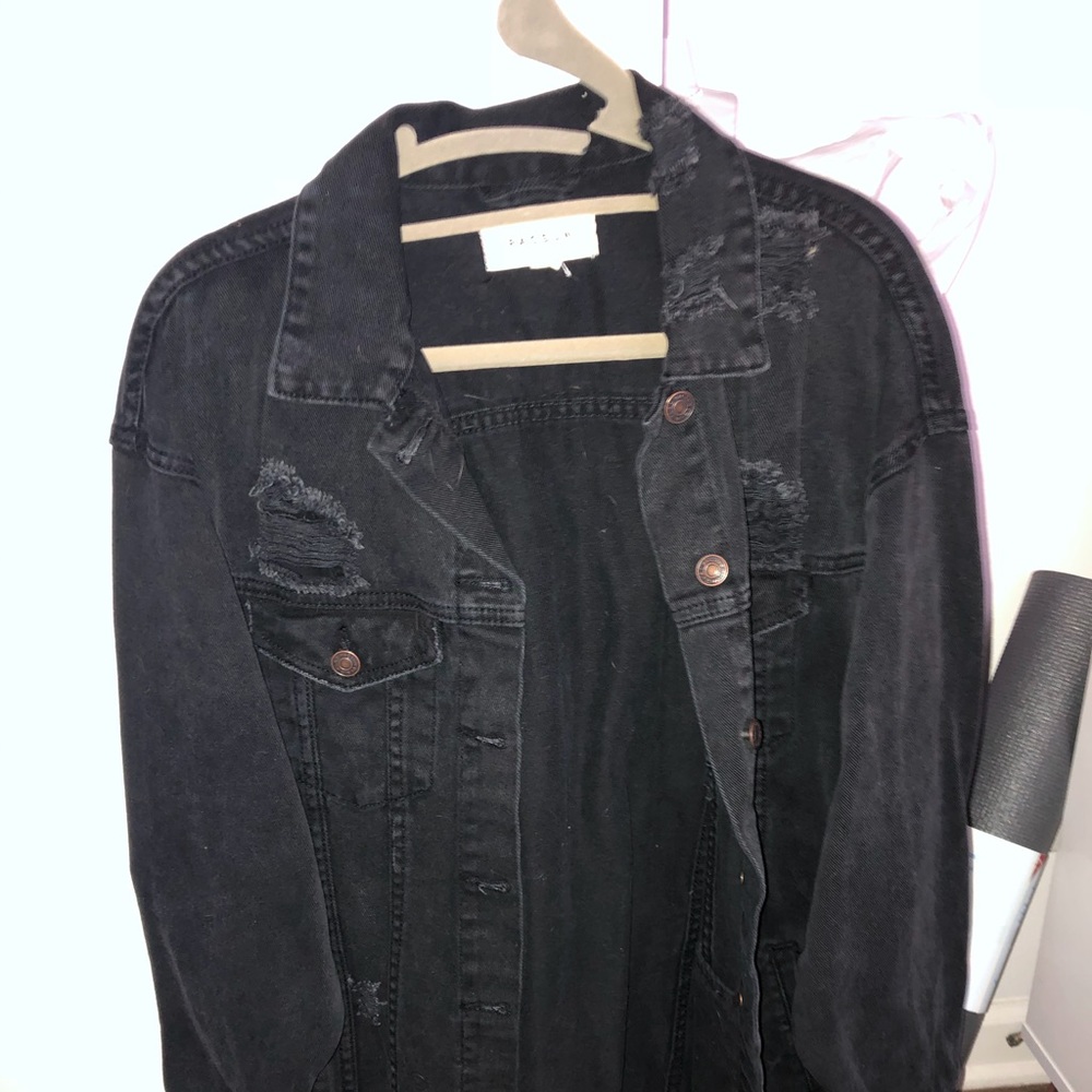Black Jean Jacket